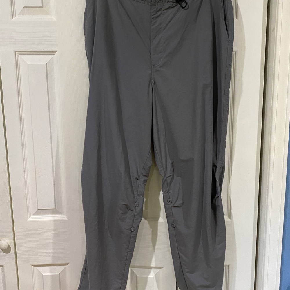 Venezia Jeans Parachute Hiking Pants Brown Adjustable Legs & Waist 18/20